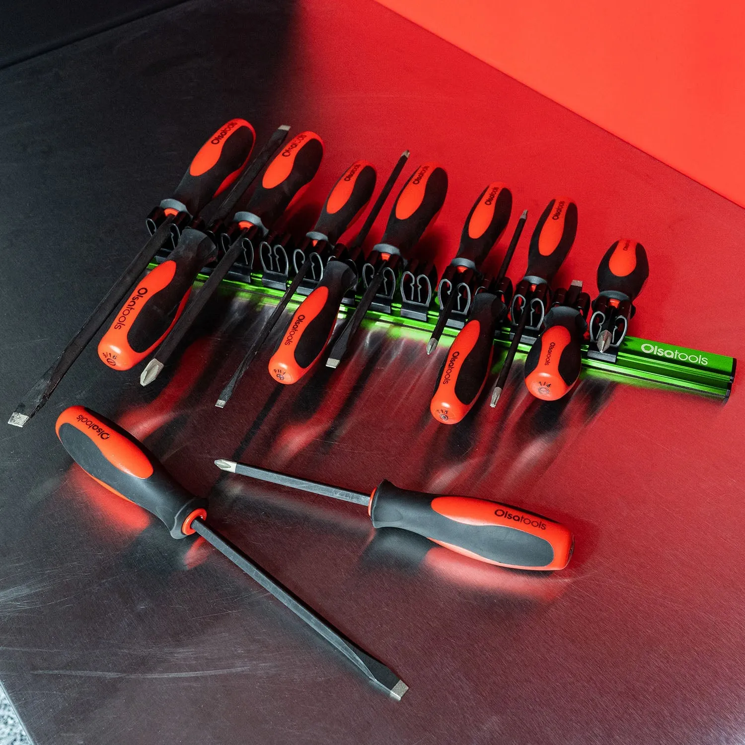 Magnetic Screwdriver Organizer