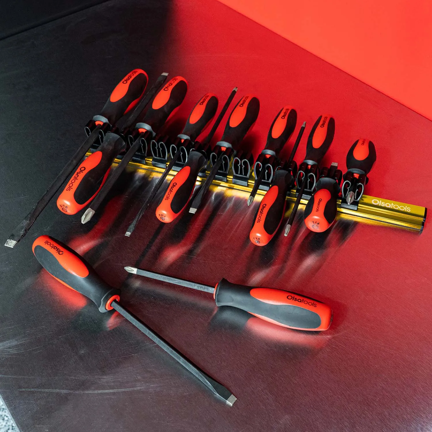 Magnetic Screwdriver Organizer