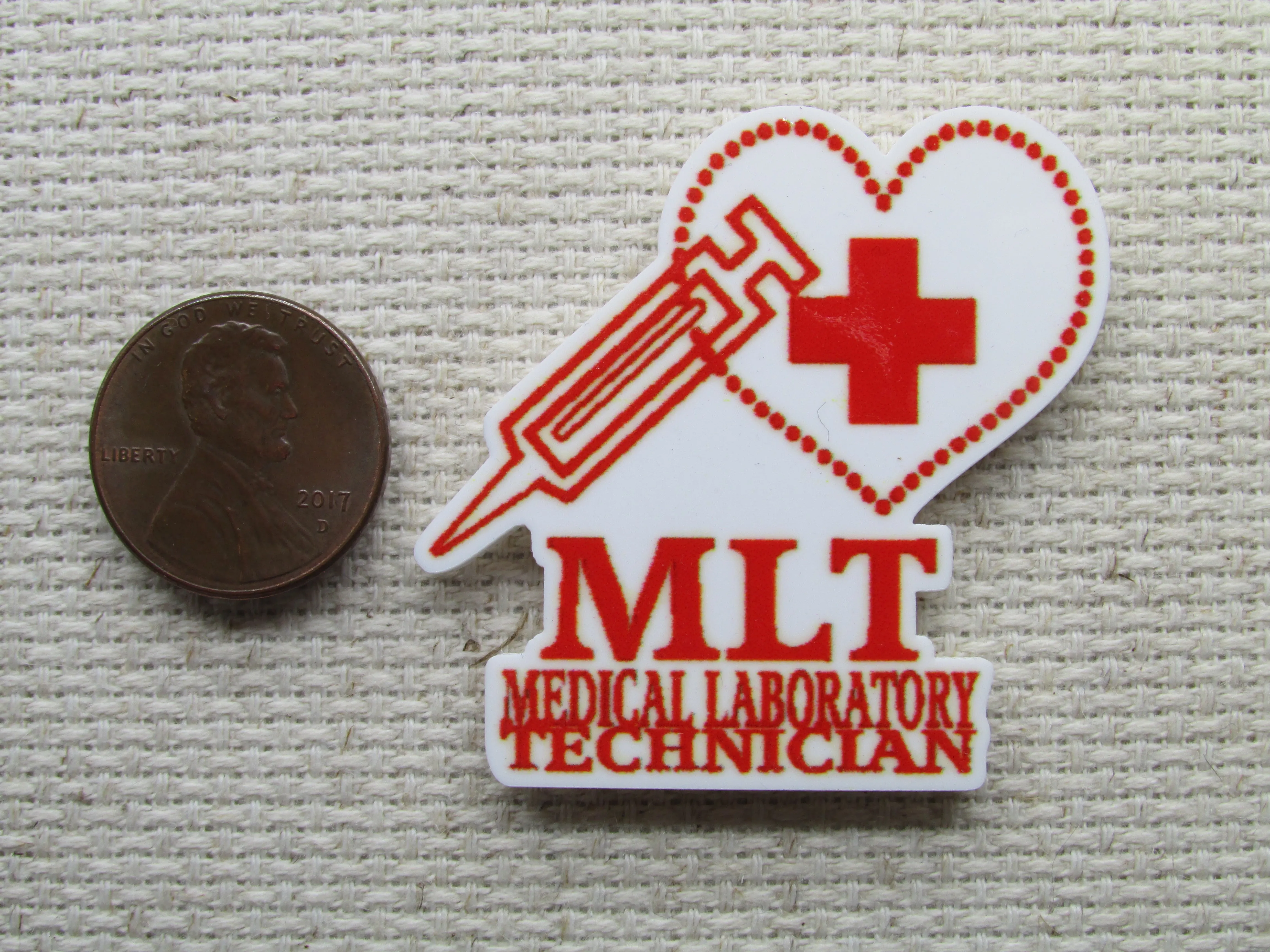 Medical Laboratory Technician Needle Minder, Cover Minder, Magnet LAST ONE!