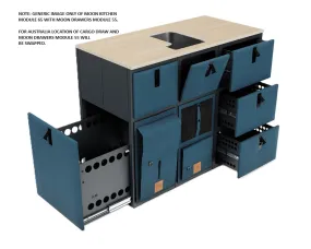 Moon Kitchen 2.0 Module 65 With Cargo Drawer With Module 55 *