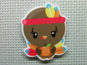 Native American Turkey Needle Minder, Cover Minder, Magnet