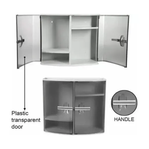 NAYASA Multipurpose Wall Cabinet shelf for Bathroom