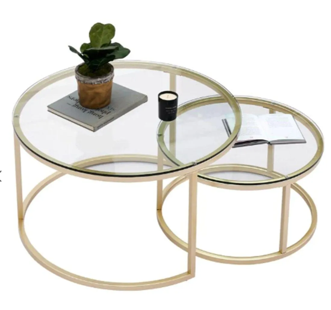 NORDIC NESTING COFFEE TABLE SET OF 2