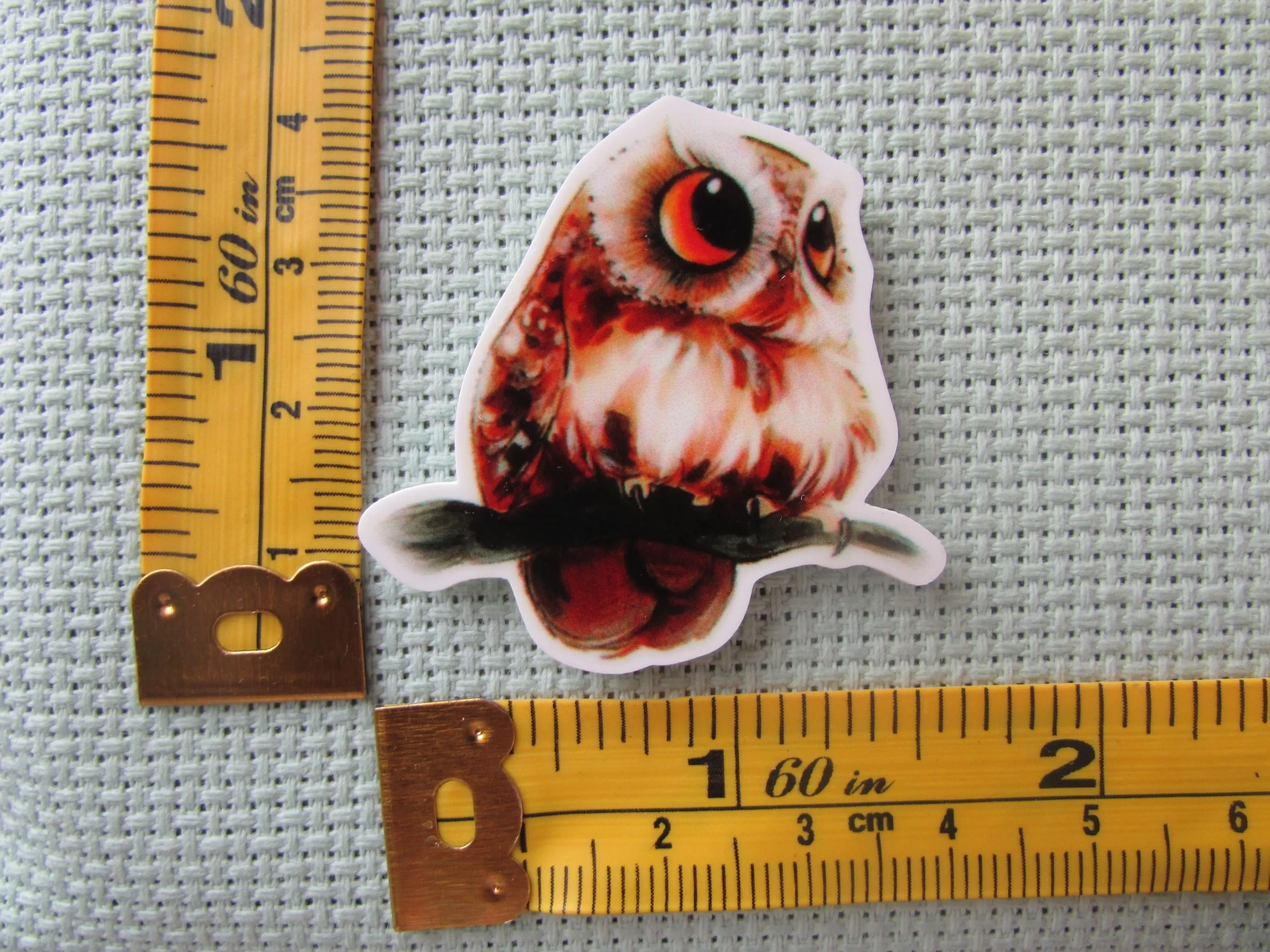 Owl Needle Minder, Cover Minder, Magnet