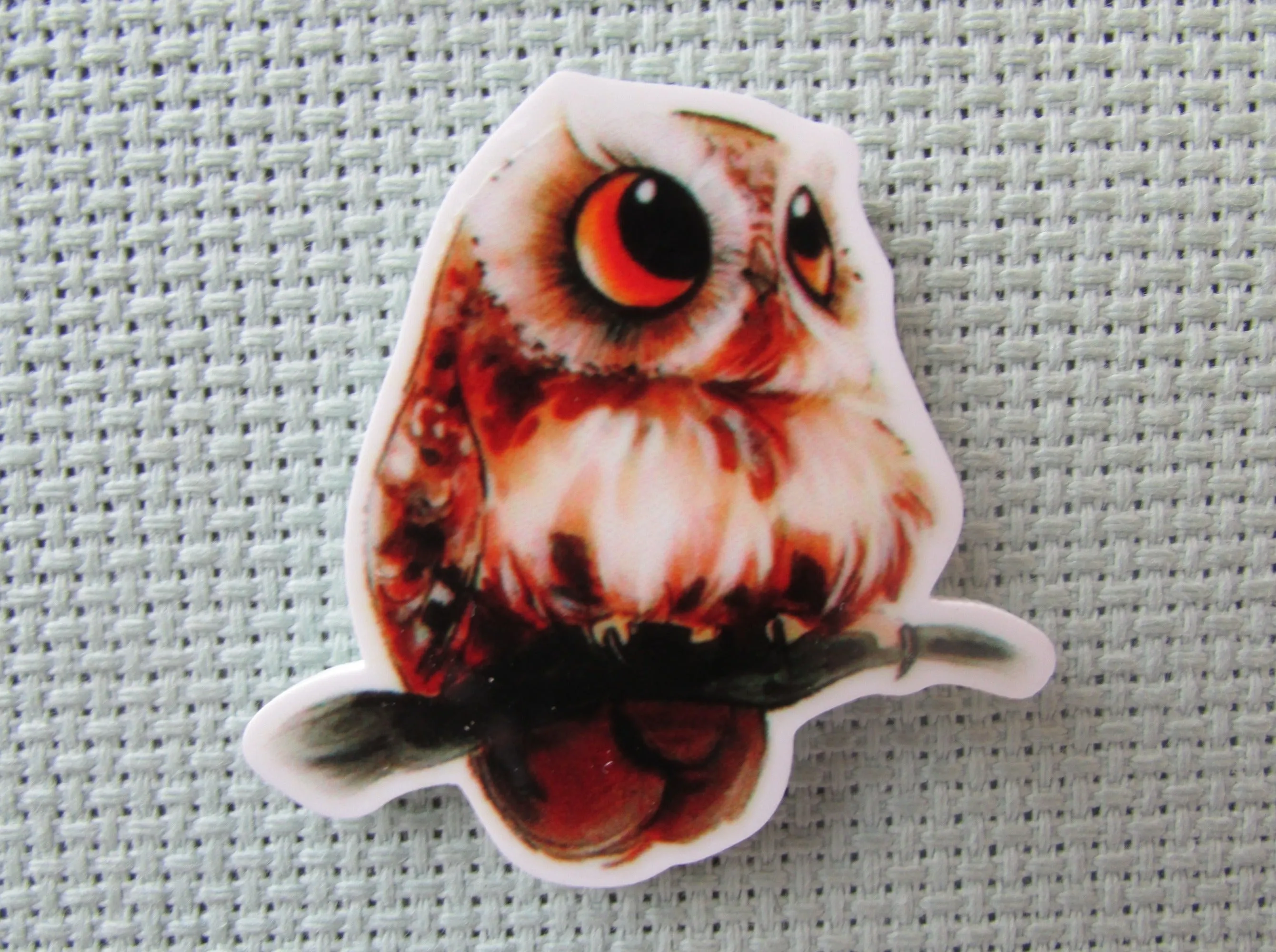 Owl Needle Minder, Cover Minder, Magnet