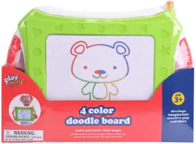 Play Right 4 Color Doodle Kids Portable Drawing Board, Creative Play Toy