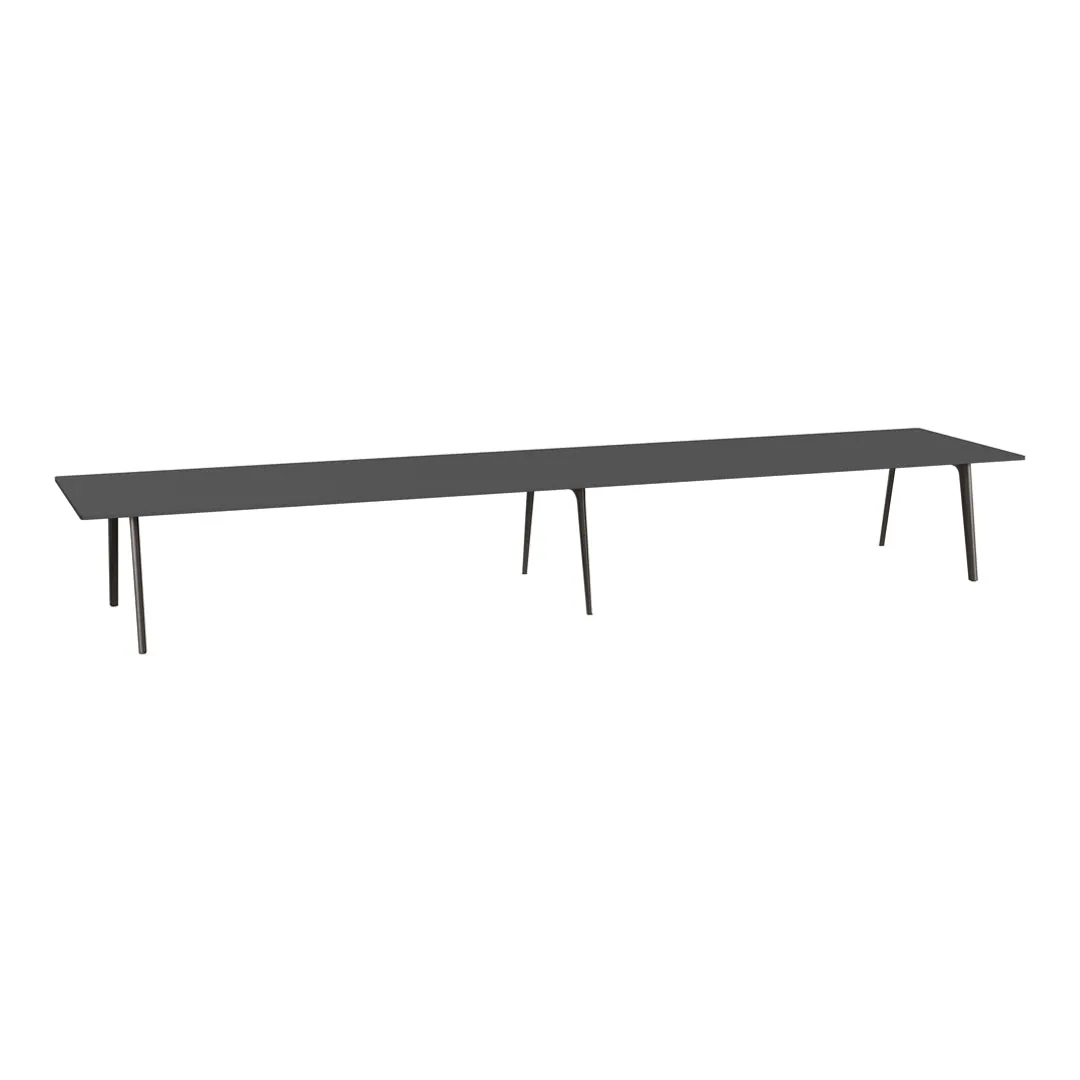 Pluralis Meeting Table w/ 2 Extension (189" L)