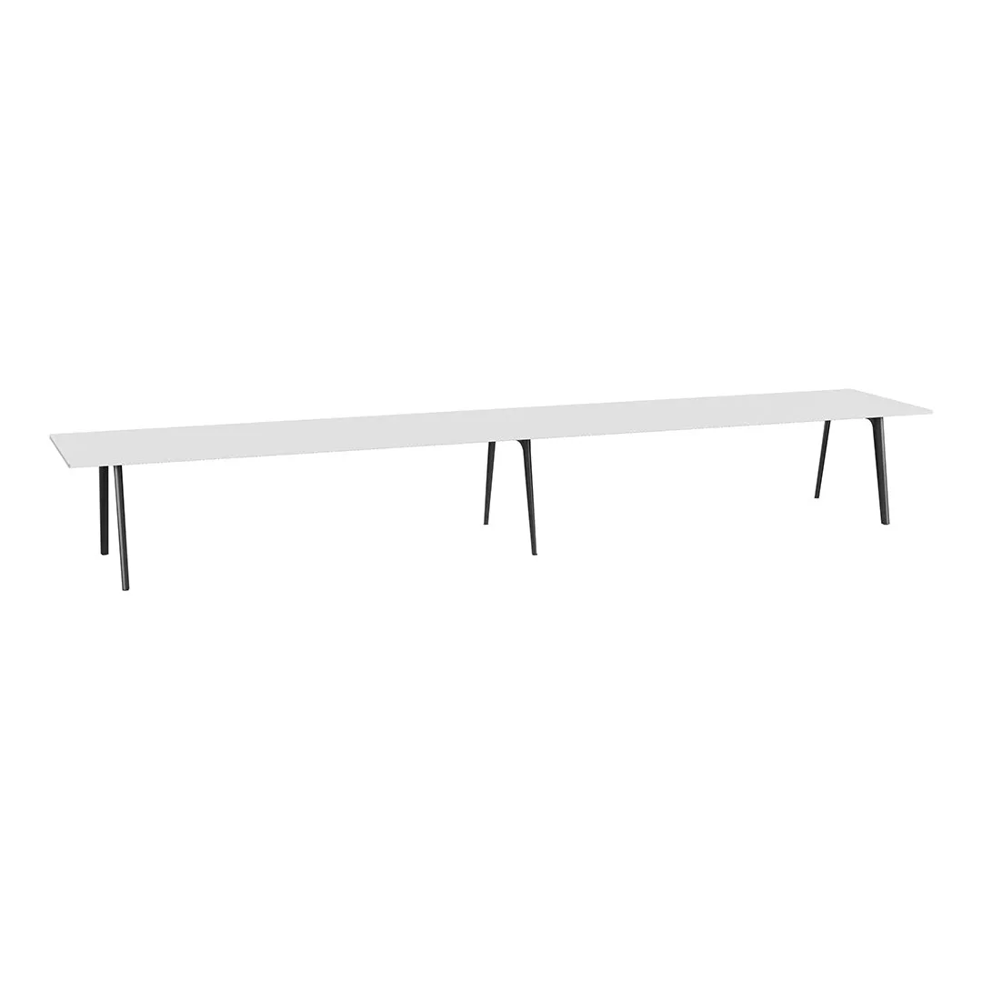 Pluralis Meeting Table w/ 2 Extension (189" L)