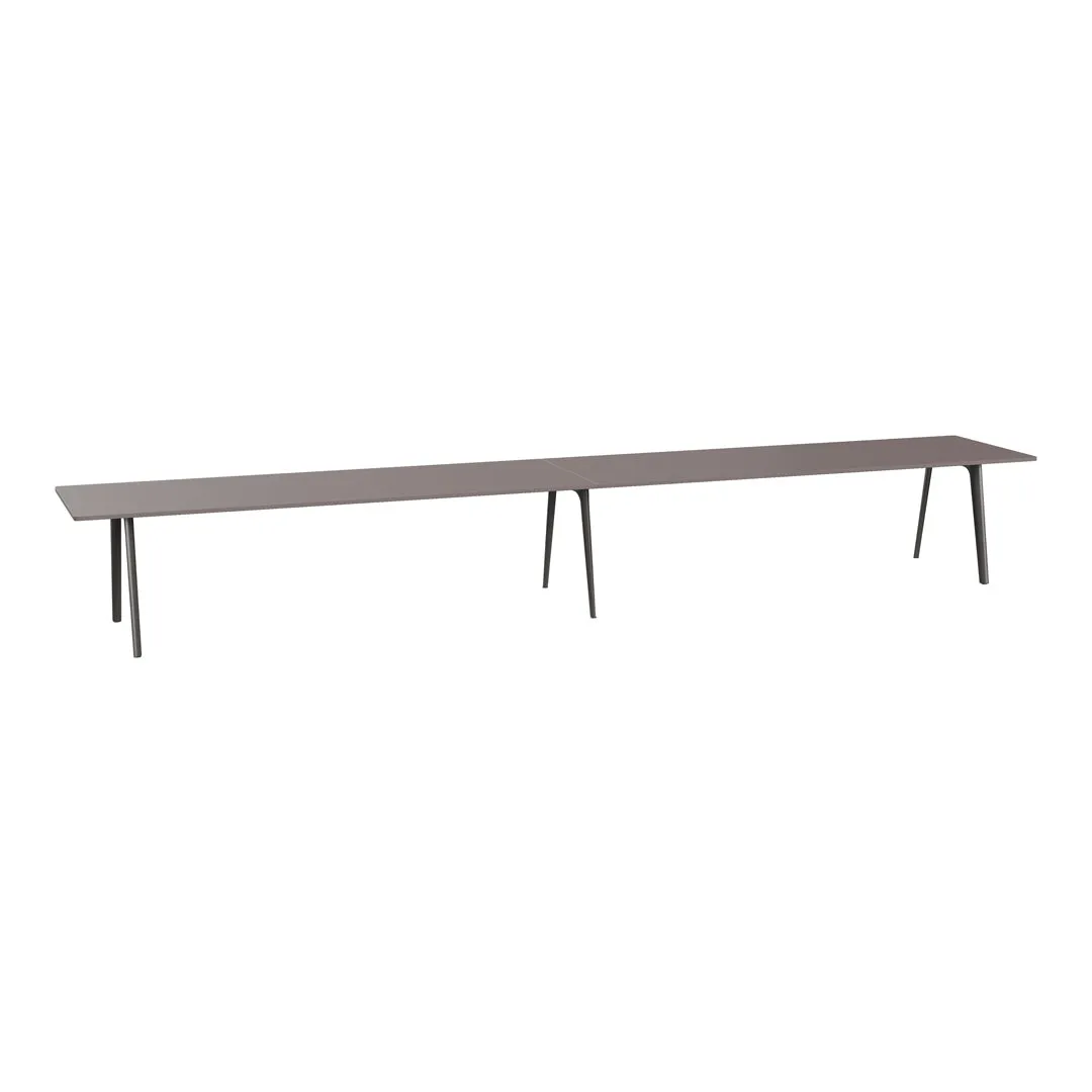 Pluralis Meeting Table w/ 2 Extension (189" L)