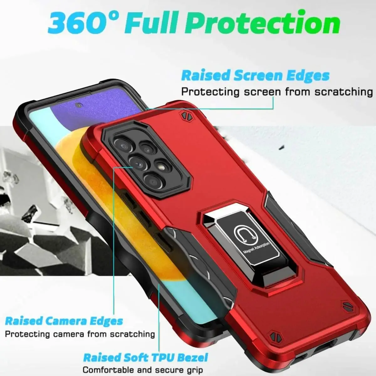 Pop Stand Series Samsung A13 5G/A04s Magnetic Case with Stand