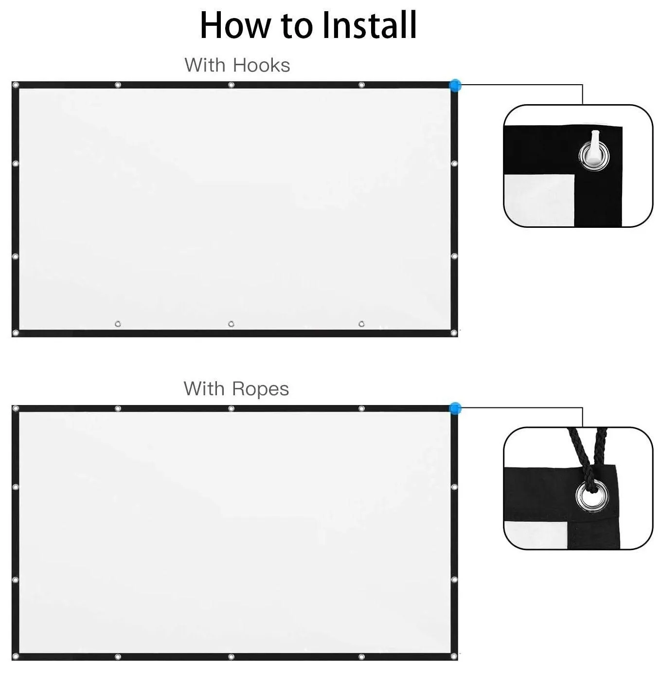 Portable Projector Screen