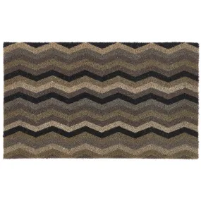 Printed Coir Ocean Zigzag