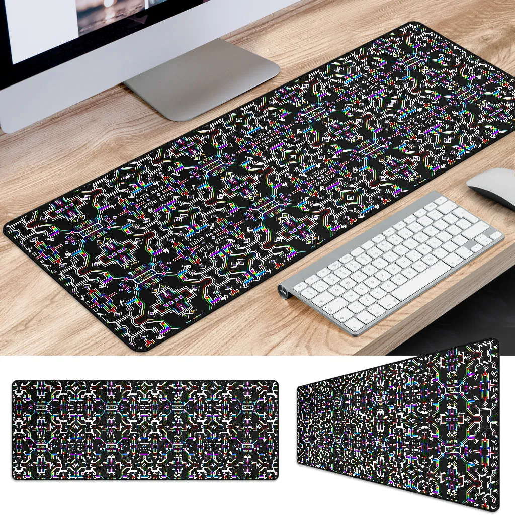 Prismatic Grid Mouse Mat