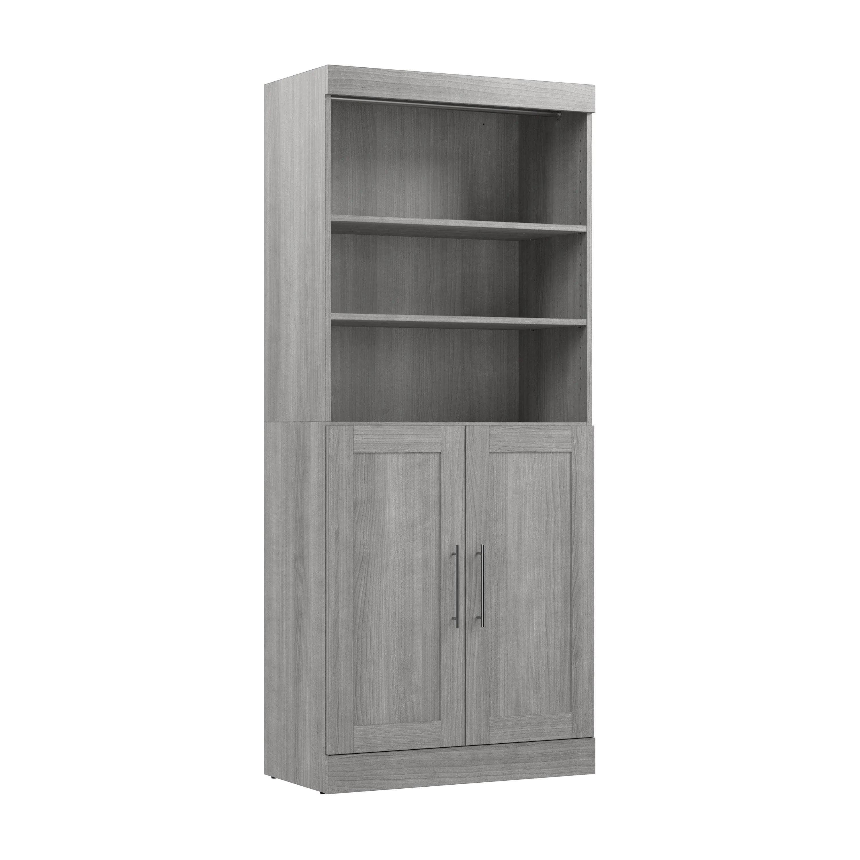 Pur 36W Closet Organizer with Doors - Available in 5 Colours