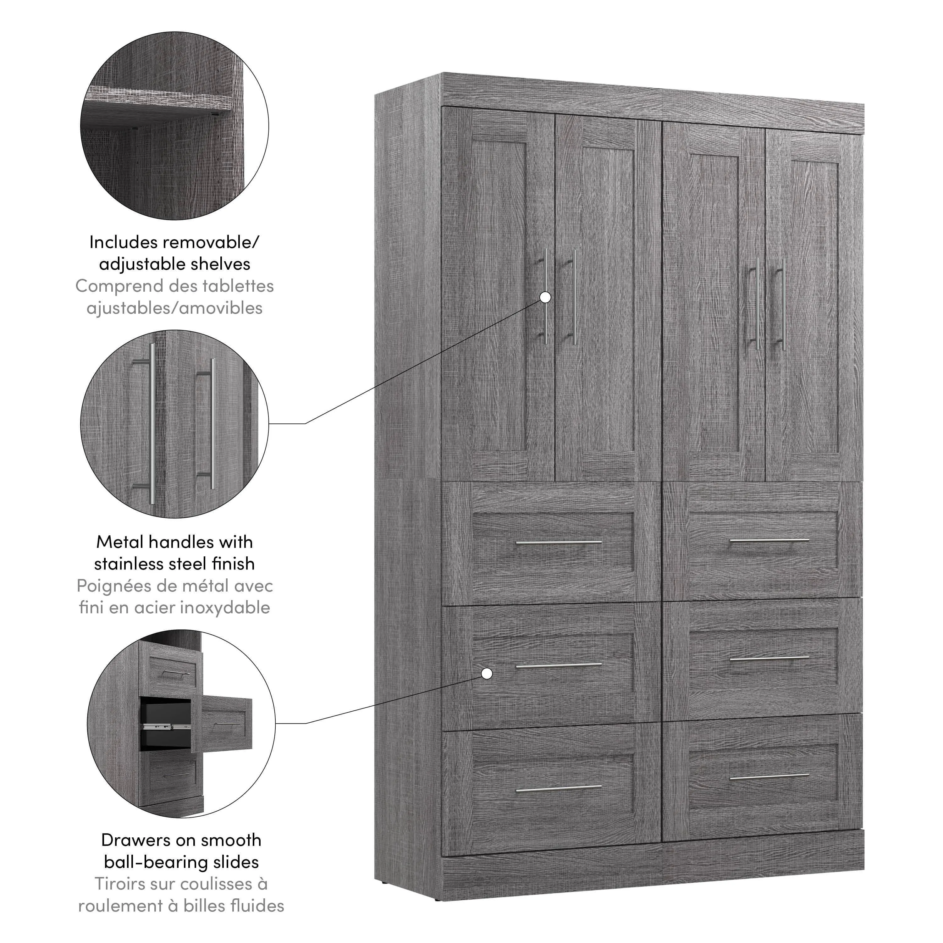 Pur 50W Closet Organization System with Drawers - Available in 7 Colours