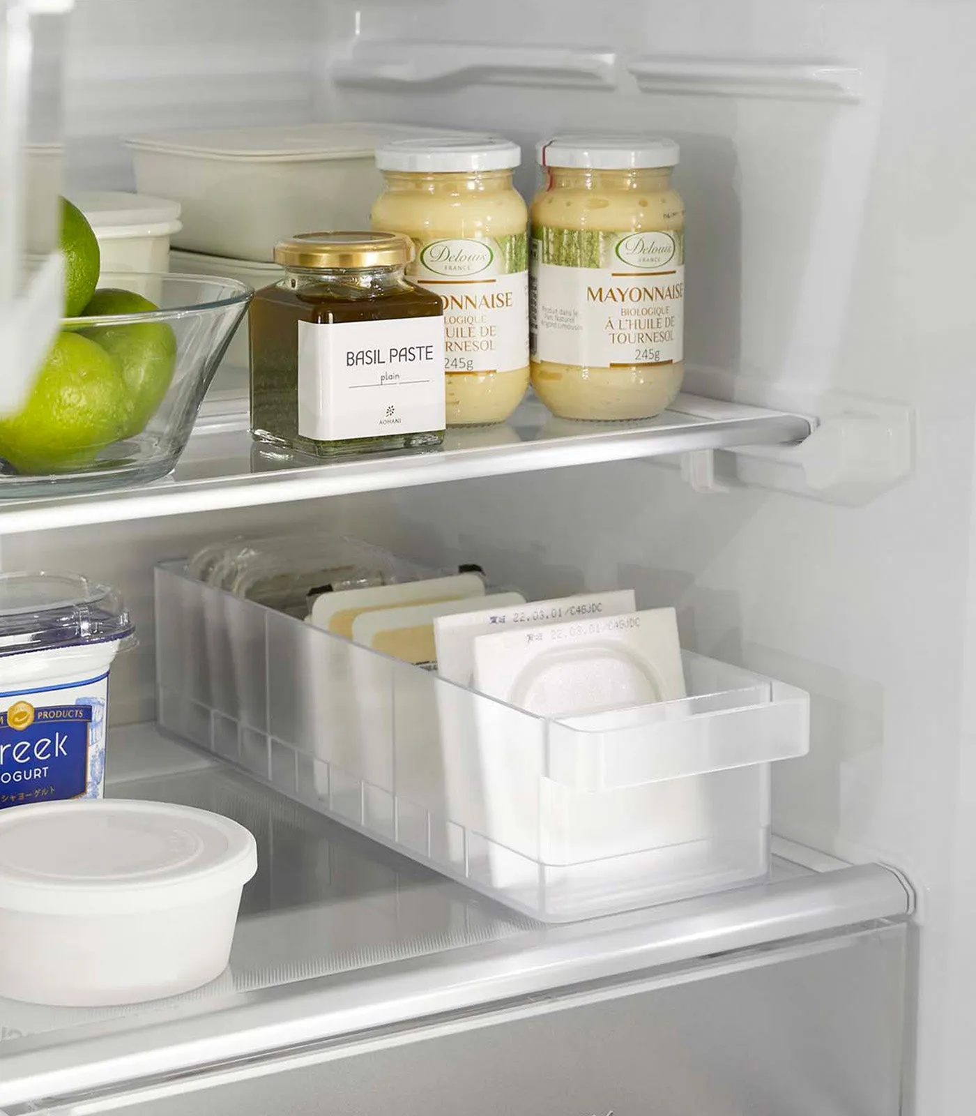 Refrigerator Organizer Bin - Three Styles