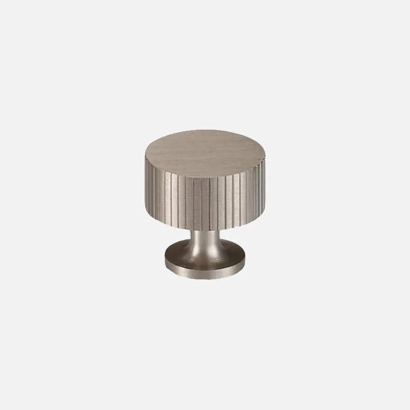 Ripple Texture Brass Knob