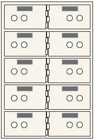 SafeandVaultStore SDBXN10 Safe Deposit Boxes