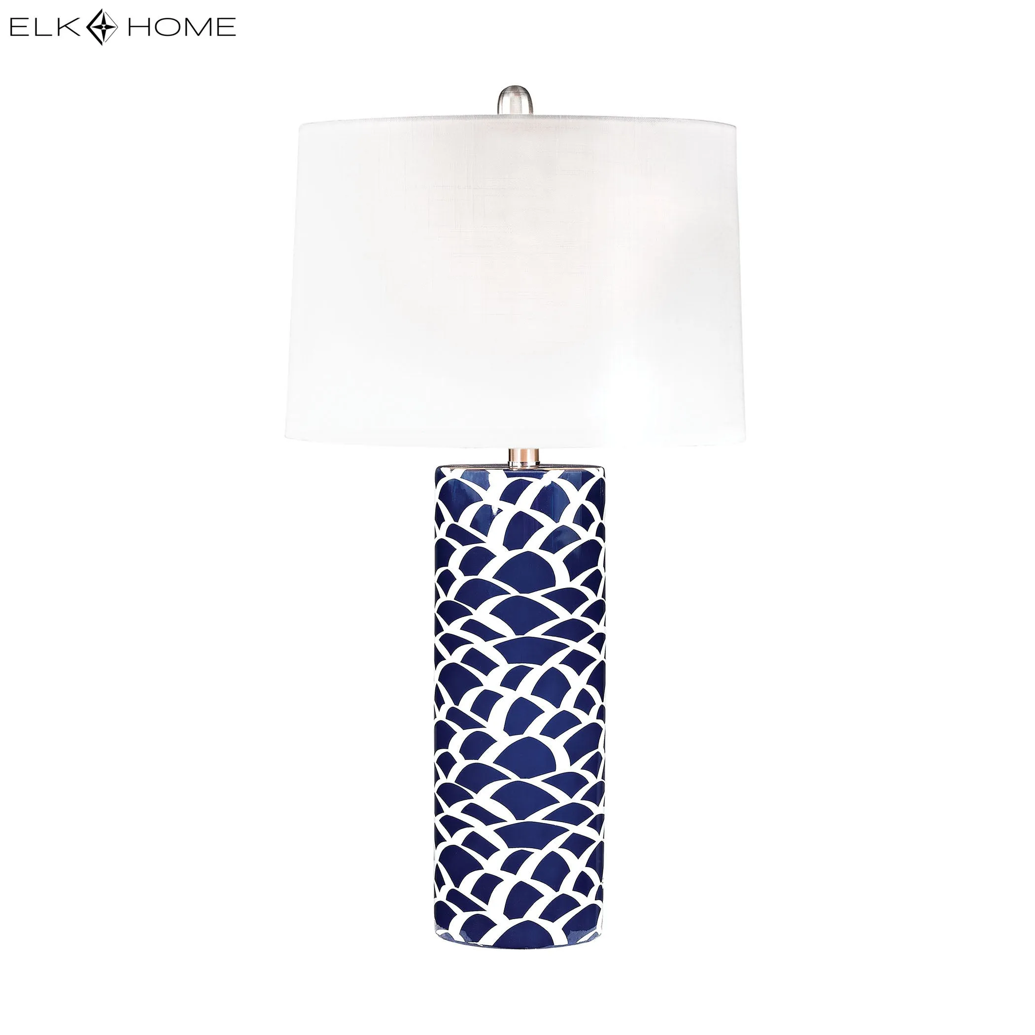 Scale Sketch 28" Table Lamp in Navy