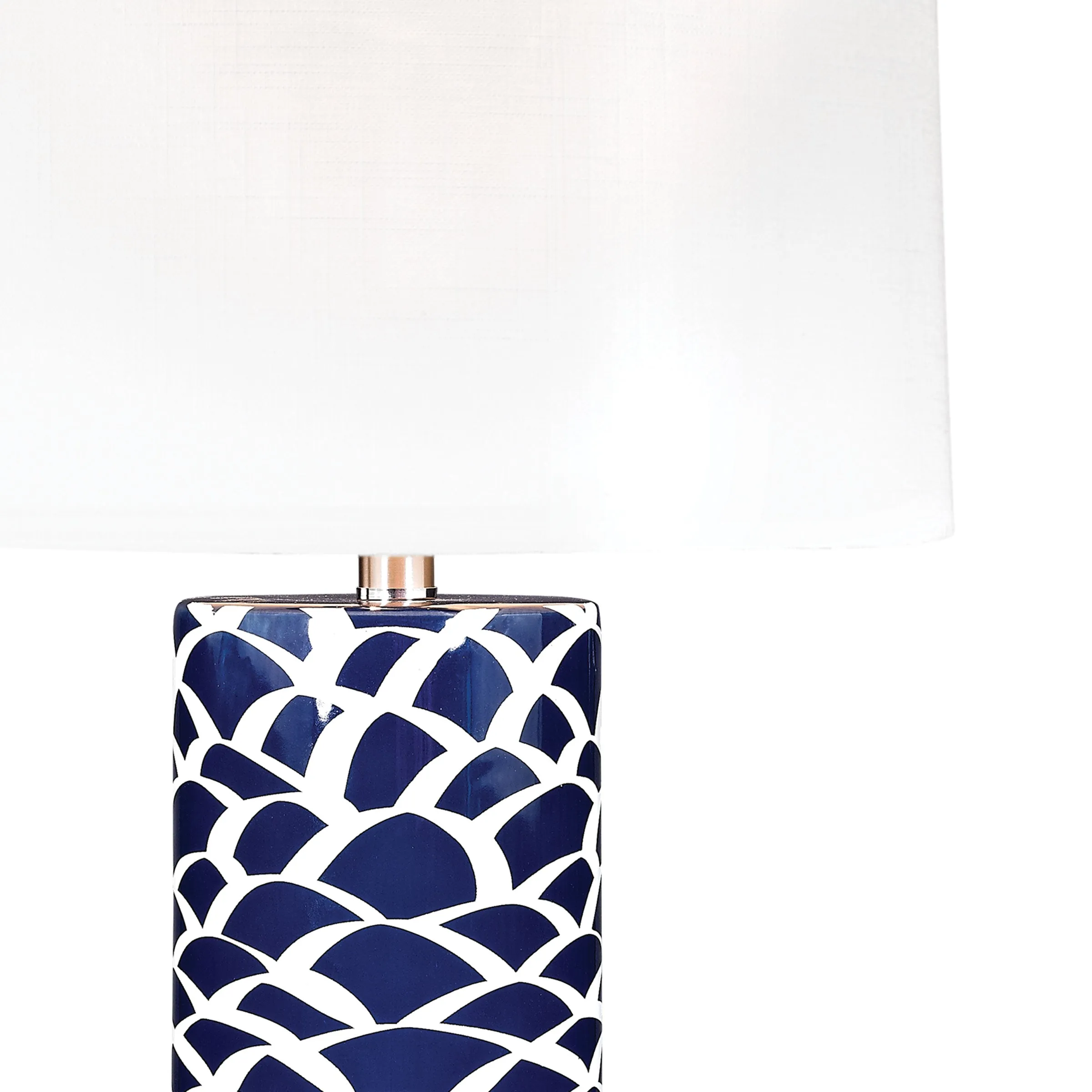 Scale Sketch 28" Table Lamp in Navy