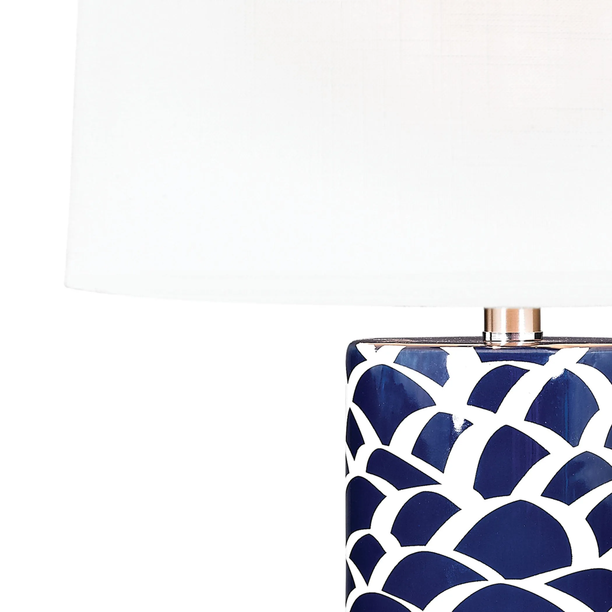 Scale Sketch 28" Table Lamp in Navy