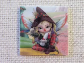 Scarecrow Fairy Needle Minder, Cover Minder, Magnet