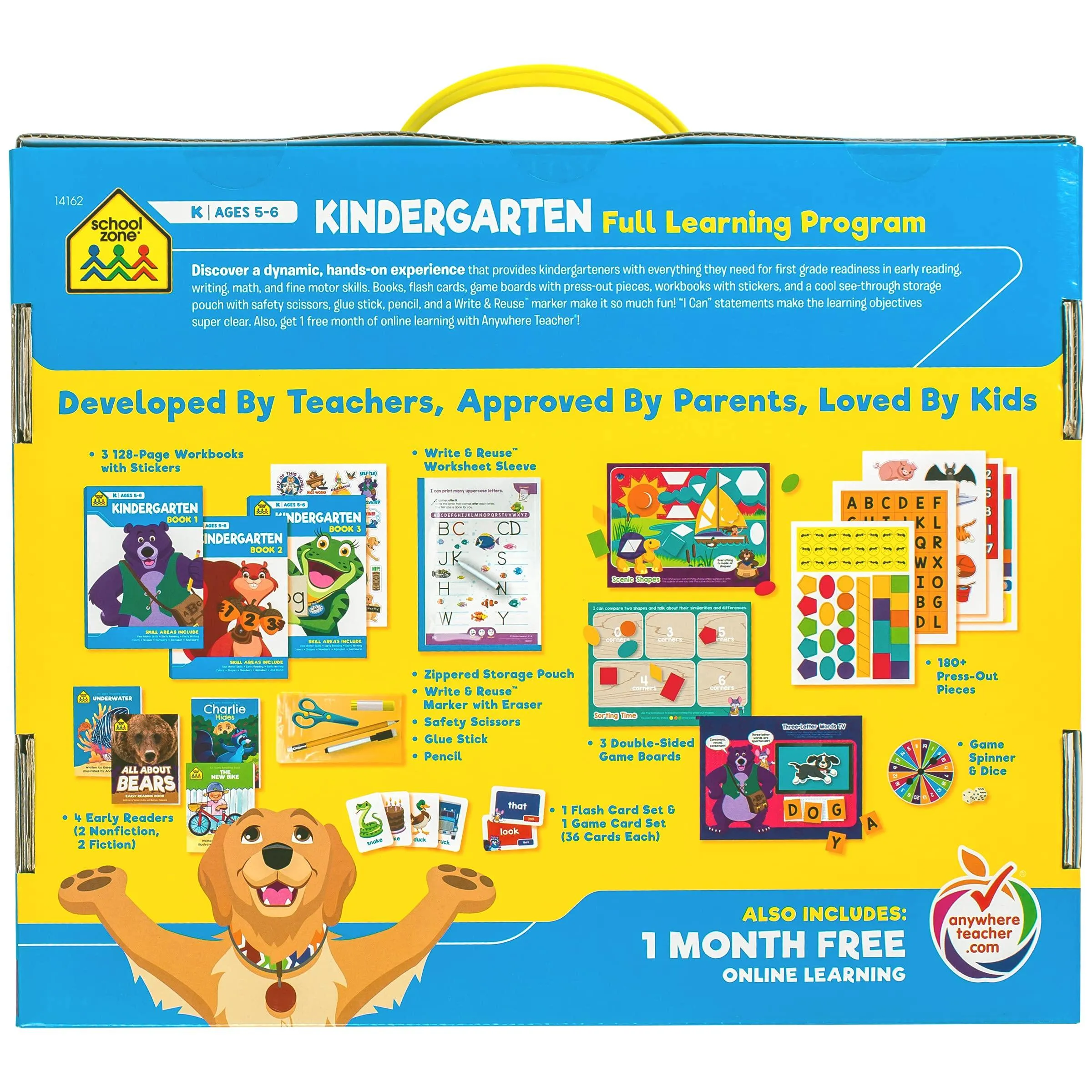 School Zone - Kindergarten Full Learning Program - Boxset Age 5-6