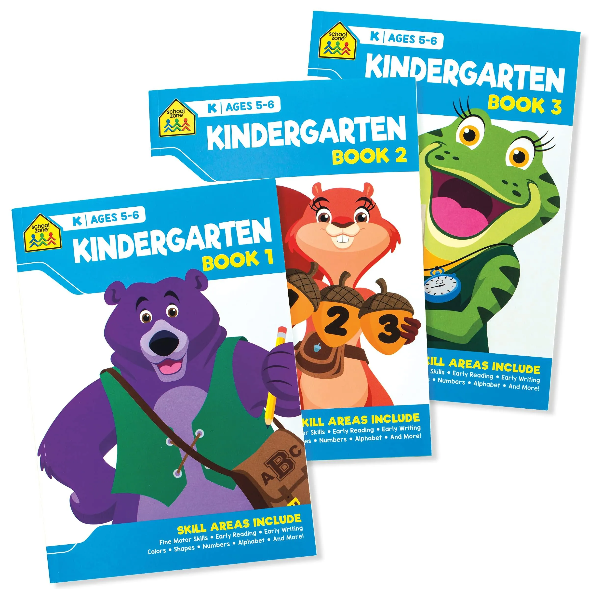 School Zone - Kindergarten Full Learning Program - Boxset Age 5-6