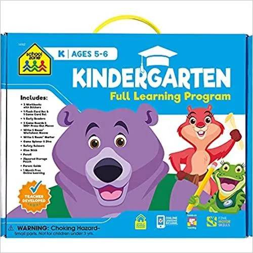 School Zone - Kindergarten Full Learning Program - Boxset Age 5-6