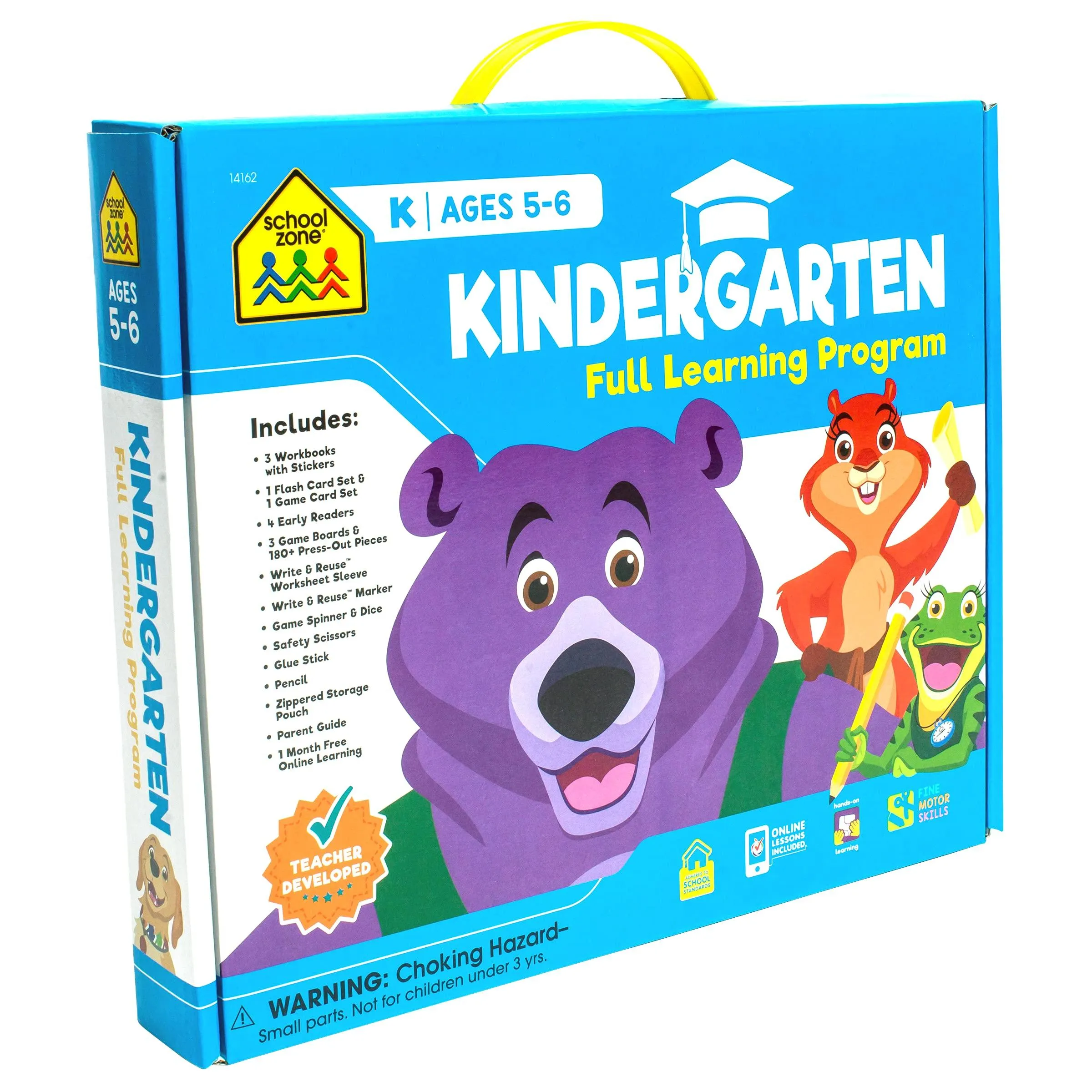 School Zone - Kindergarten Full Learning Program - Boxset Age 5-6