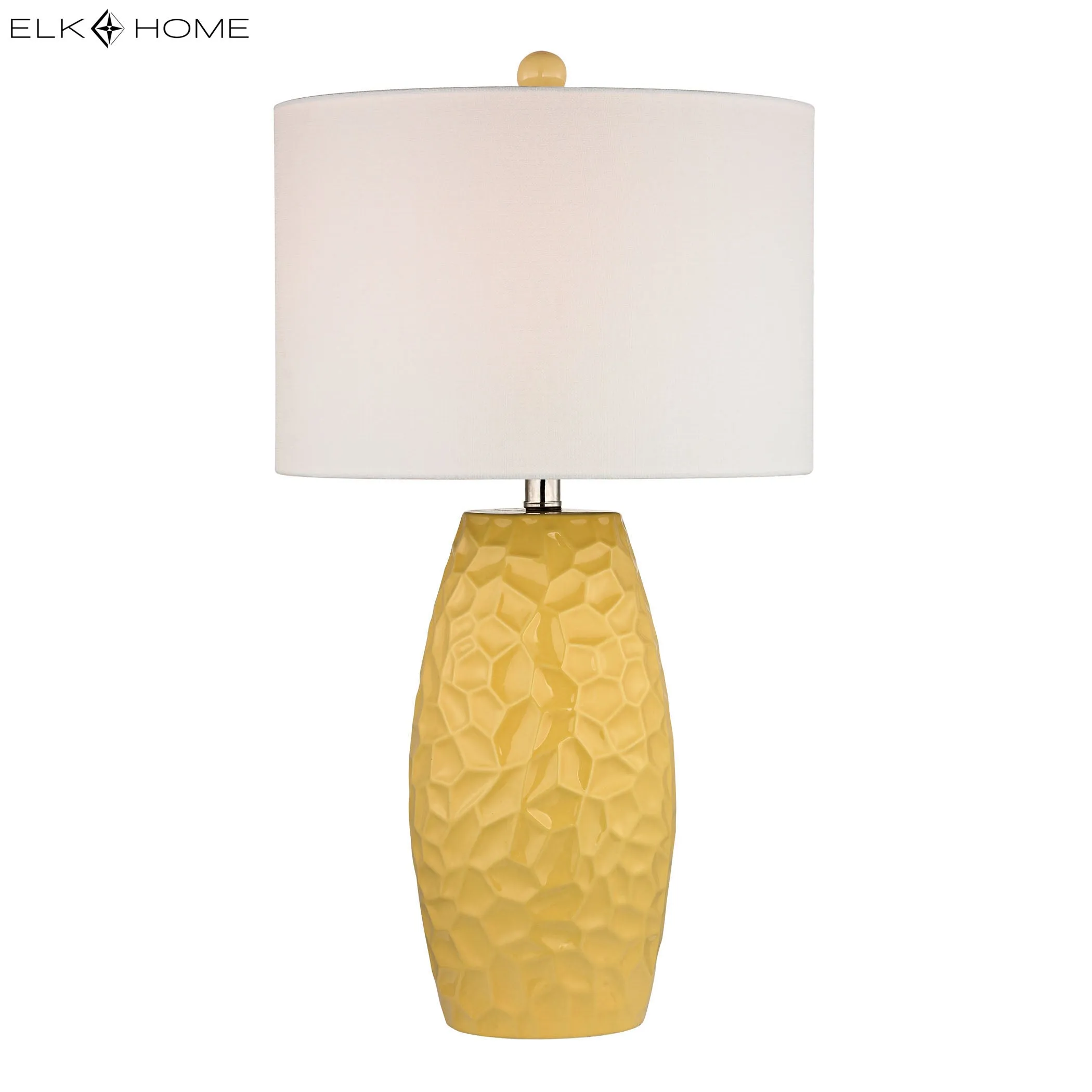 Selsey 27" Table Lamp in Sunshine Yellow