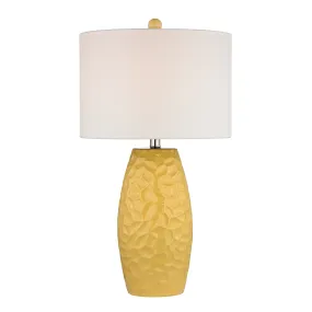 Selsey 27" Table Lamp in Sunshine Yellow