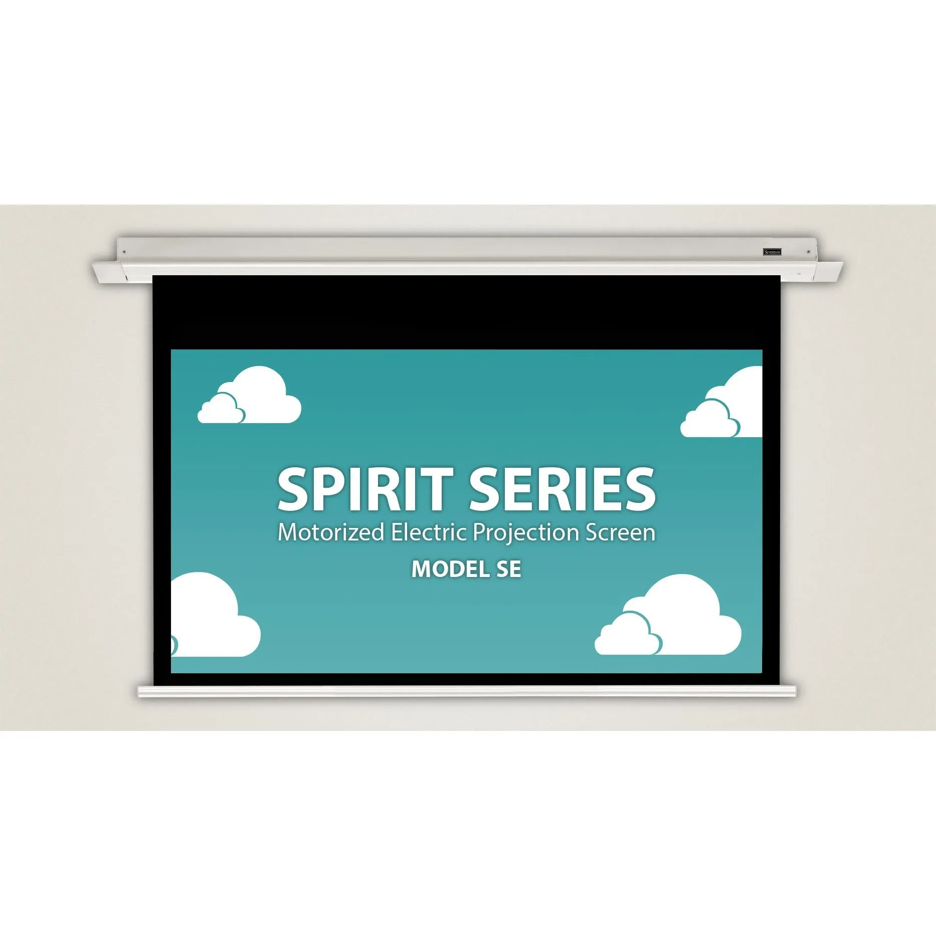 Severtson Screens Spirit In-Ceiling Series 100" (87.2" x 49.0") Non Tab Tension HDTV [16:9] SE169100MG