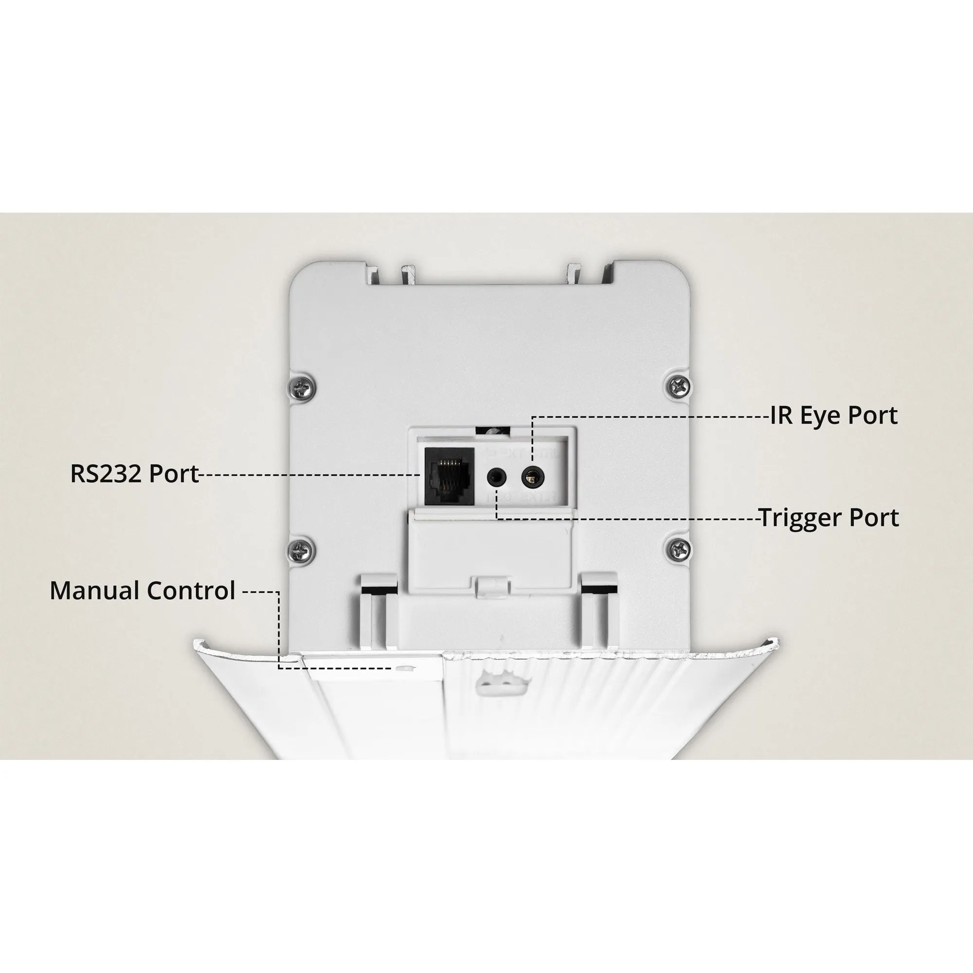 Severtson Screens Spirit In-Ceiling Series 100" (87.2" x 49.0") Non Tab Tension HDTV [16:9] SE169100MG