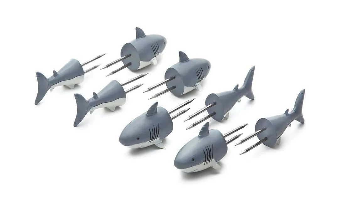 Shark Corn Holders (8 Pieces)