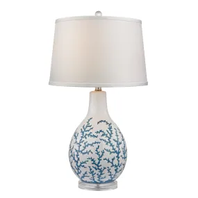 Sixpenny 27" Table Lamp in Pale Blue