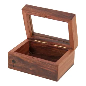 Small wooden gift box