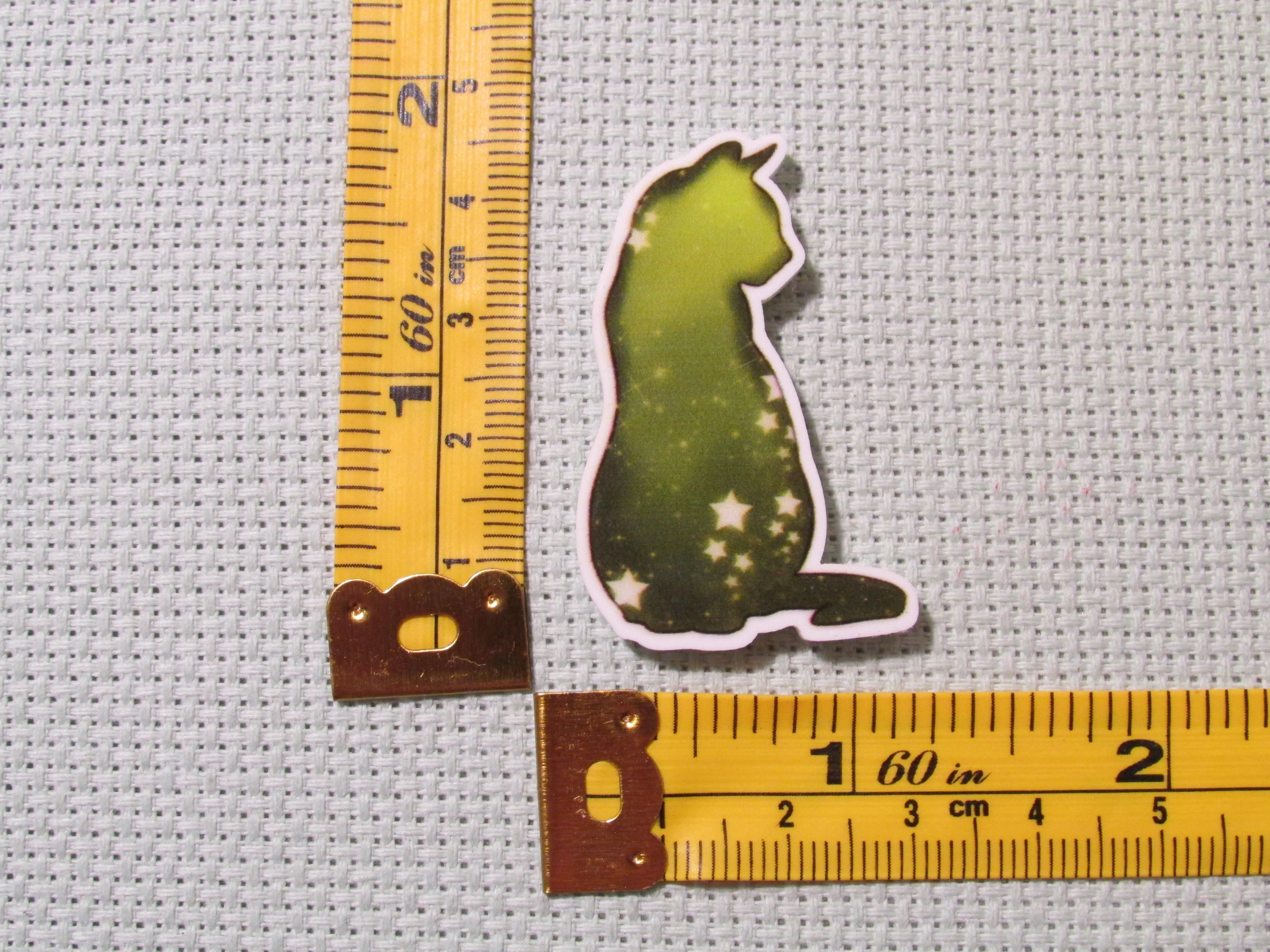 Starry Night Cats Needle Minder, Cover Minder, Magnet