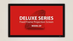 Stevertson Screens Deluxe Fixed Frame Series 400" (192.0" x 108.0") HDTV [16:9] DF169390BWMP