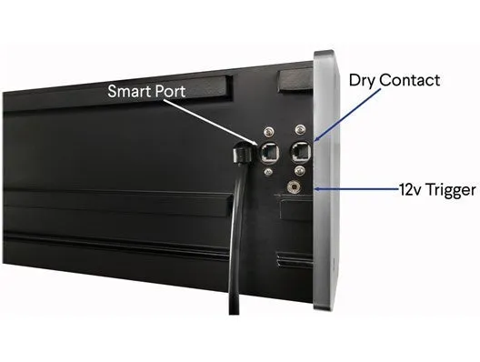 Stewart Filmscreen Luxus BC 160" (78.25" x 139.50") HDTV [16:9] LUXG2160HFHLSSBB