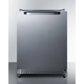 Summit 24" Wide Built-In No Tap Outdoor Kegerator SBC695OSNK