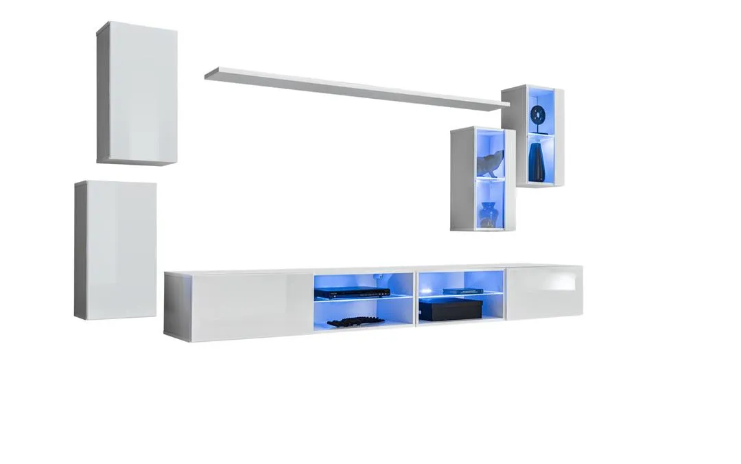 Switch XXV Wall Entertainment Unit For TVs Up To 75"