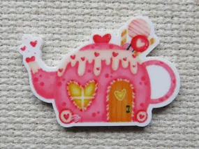 Teapot House Needle Minder, Cover Minder, Magnet