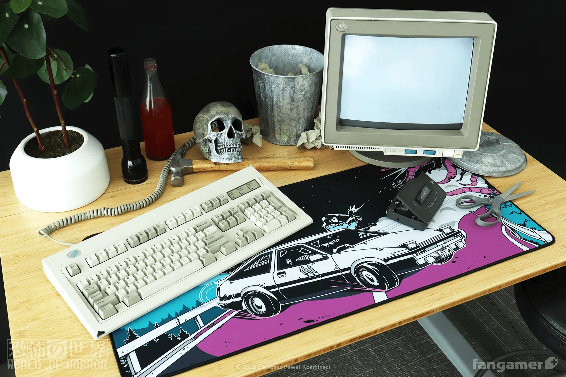 The Drifting Desk Mat