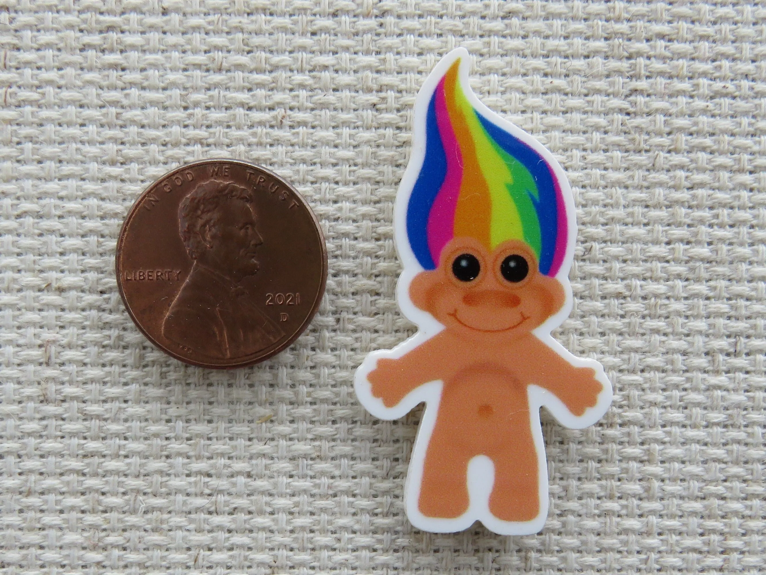 Troll Doll Needle Minder, Cover Minder, Magnet