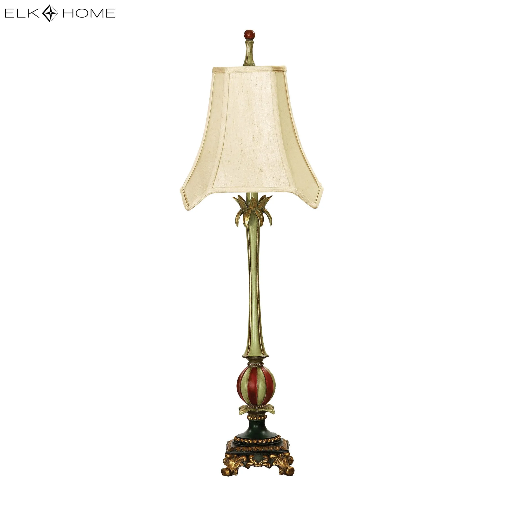 Whimsical Elegance 35" Table Lamp in Multicolor